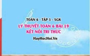 Lý Thuyết Toán 6 Bài 19: Hình chữ nhật, Hình thoi, Hình bình hành, Hình thang cân (Kết Nối Tri Thức)